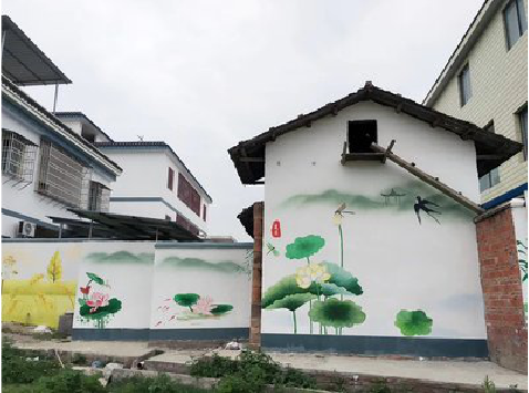 光山室外墙绘-从选材到保养。