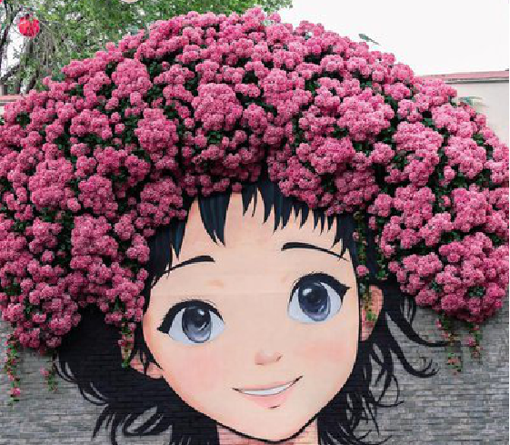 光山墙体彩绘-网红墙打卡