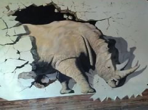 光山在墙绘中,如何绘制3D效果?