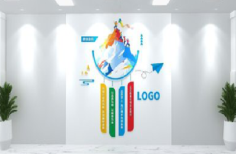 光山公司企业形象墙的工艺材料有哪些?