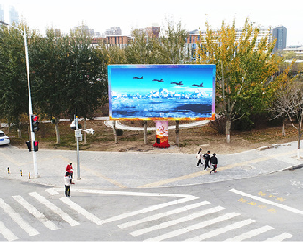 光山户外大屏广告投放要点。