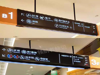 光山如何通过商场标识牌引导客流分布?
