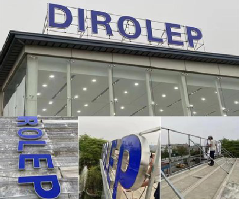 光山楼顶发光字安装的注意事项。